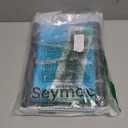 SEYMAC Case for Samsung Galaxy Tab S10 Lite/ S10 FE/ S9 FE/ S9 5G (10.9''/11''), Heavy Duty Shockproof Protective Case with Screen Protector, Rotating Stand, Hand Strap and Pen Holder, Black