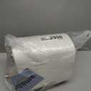 24 inch Vintage Ceramic Table Lamp with 5FT Cord - Single Farmhouse Rustic Bedside Lamp with Natural Textured Finish, Nightstand Lamps for Living Room, Bedroom, End Table Beige