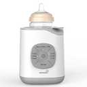 Grownsy Bottle Warmer, Baby Bottle Warmer Fast for Breastmilk & Formula, Accurate Temperature Control, Milk Warmer for All Bottles with Thaw, Sterilizing, Keep Warm, Heat Food (Gray)