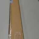 No Tools No Drill Mini Blinds, Cordless Wandless Aluminum L-Shaped Slats Pull Down Venetian Blinds, Room Darkening Horizontal Window Blinds for Home, Living Room, Door, Grey, 37" W x 48" H