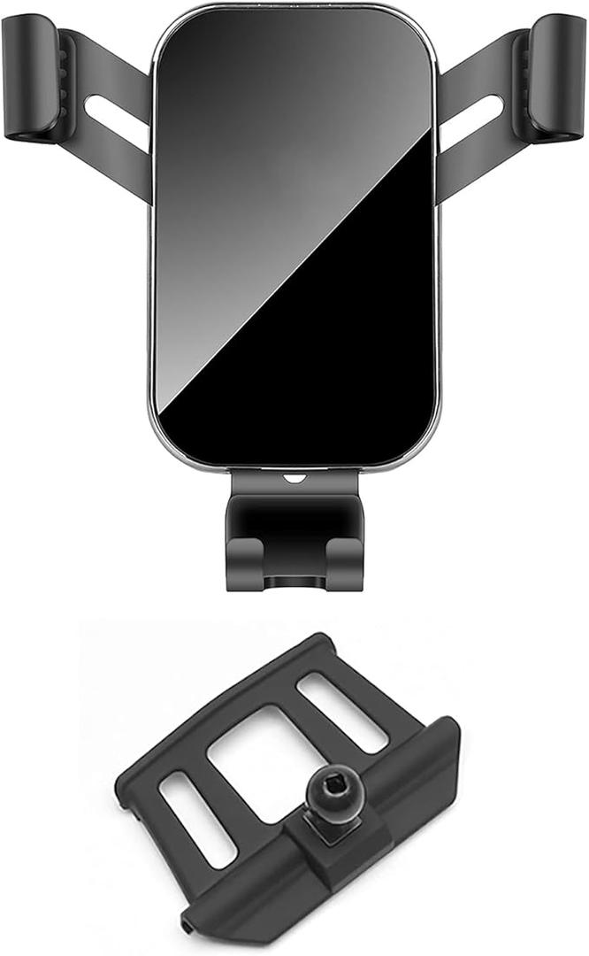 ALKOY Compatible with Nissan Qashqai J11 2016-2021,Car Phone Holder Special Fixed Bracket Base,1-Black