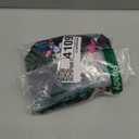 Aqua Green Womens Triple Ruffle Tier Swim Tankini Top with Adjustable Straps (X-Large, Palm Night)