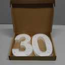 30th Birthday Decorations for Her Him,30th Birthday Centerpieces Table Decorations for Women Men, Light Up Numbers 30 Sign for Party Backdrop Wall Decor for 30 Wedding Anniversary Decoration