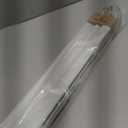 LazBlinds Cordless White 1" Room Darkening Vinyl Mini Blinds, 21" W X 64" H Horizontal Window Blinds for Home, Cordless Shades for Indoor Windows