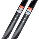 Recycler 22 Blades for Toro 131-4547-03 108-9764-03 22''Deck Recycler Lawn Mower Replace (2 Pack Commercial Mulching)