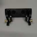 A-Premium Upgraded Metal Exterior Door Handles Compatible with Ford Ranger 1993-2003, Textured Black, 2-PC Set, Front Driver and Passenger Side