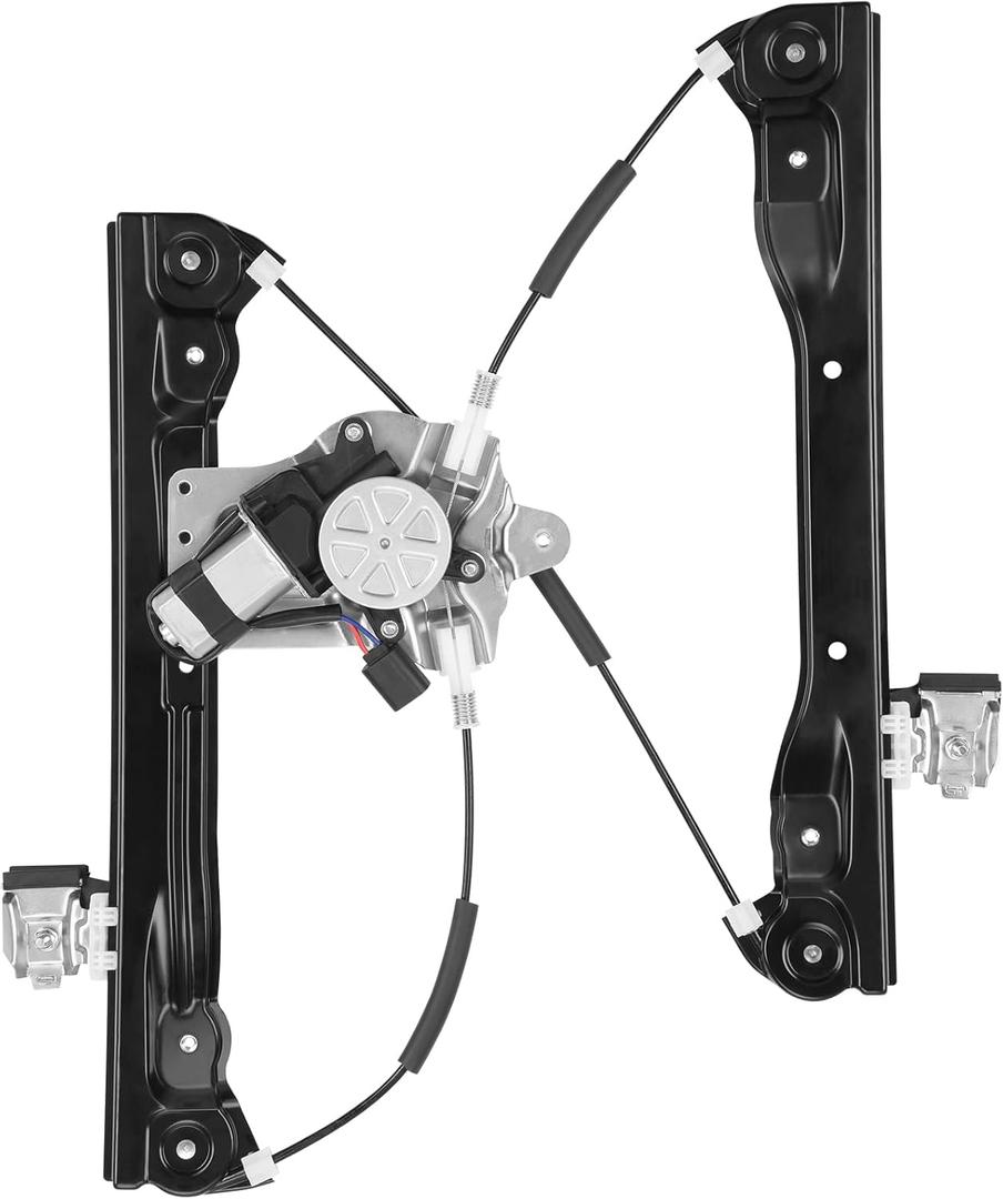 748-975 Front Right Passenger Side Power Window Regulator with Motor Compatible with Chevy Cruze 2011-2012 (Up to 04/26/2012) 2 Pins Without Anti-Pinch