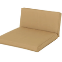 Brown Rectangle Chair Outdoor Seating Cushion,  26*26, 13*26