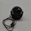 Gaiatop Desk Fan, 5-Inch Portable Electric Table Desktop Air Circulator Fans, Small but Powerful with 3 Speed 360 Adjustable Tilt for Cooling Home Dorm Office Bedroom Bathroom Kitchen, Black