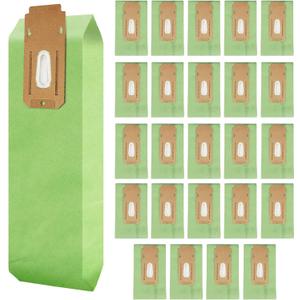 25 Pack Vacuum Bags Replacement (Green), Fit for Oreck Type CC XL XL2 XL7 XL21 Upright Vacuum Cleaners, Oreck XL Vacuum Bags, Compatible with All Oreck XL Upright Vacuums Systems Part CCPK8, CCPK8DW
