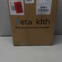 Premium 3 Wheel Rollator Walker for Seniors, Lightweight Foldable Elderly Three Wheeled Rollator with Storage Bag, Aluminum Mobility Aid Rolling Walker (Black)