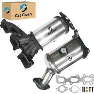 Catalytic Converter Compatible with Ford Explorer 2011-2013, 2011-2014 Ford Edge, Lincoln MKX 2011-2015 3.5L 3.7L V6 Catalytic Convertor Automotive Replacement (EPA Compliant)