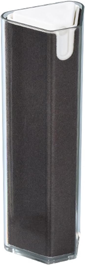 Anti-Fingerprint Screen Cleaner 18ml 3-in-1 Spray Bottle Microfiber Cloth Removes Fingerprints Dust Grime Safe Scratch-Free Cleaning Dark Gray 18ml