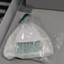 Dust pan Broom Brush Dustpan - Small Broom and Dustpan Set,Mini Broom and Dustpan,Small Dustpan and Brush Set for Home Cleaning, Sofa, Desk, Guinea Pig Cage, Cat Litter etc.（Light Green）