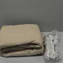 Sunbeam Royal Ultra Fleece Heated Electric Blanket Queen Size, 90" x 84", 12 Heat Settings, 12-Hour Selectable Auto Shut-Off, Fast Heating, Machine Washable, Warm and Cozy, Pebble