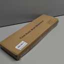 2 Pack Coat Rack Vertical Wall Mount, Bamboo Coats Hooks Clothes Holder Hanger for Wall Coat Hat Jacket Clothing Bathroom Robes Mudroom Entryway(Black) (Large)