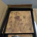 34" Tall Plant Stand Indoor, 2-Tier Modern Plant Shelf, Corner Flower Pot Holder Organizer for Living Room Balcony Patio Garden (Rustic Brown)