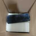 ENITYA Reading Pillow for Sitting in Bed Adult, 24in XXL Back Pillow for Bed Sitting up, Big Pockets & Built-in Arms, Back Support Chair Pillow for Watching TV/Reading/Gaming/Resting/Post Surgery,Grey