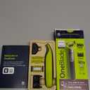 Philips Norelco for Face + Body, Electric Beard Trimmer, Shaver and Groomer, 5in1 Adjustable Comb, 1x Body Kit, Model QP2834/70, Black/Lime Green