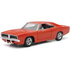 New Ray 1969 Dodge Charger R/T Black Muscle Car Collection 1/25 Diecast Model Car