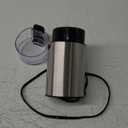 Amazon Basics Electric Coffee Grinder for Home Use, Spice Grinder for Coffee Beans, Herbs, Spices, Grains, Nuts, with Heavy-Duty Stainless Steel Grind Blades, 2.1Oz (60g), 150W, Black & Silver
