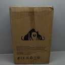 3-Flap Dog Door for Wall, Large Doggy Door, All Aluminum Heavy Duty Pet Door, Extreme Weather Doggie Door for Interior Exterior Wall, with Insulation Flaps & Lockable Closing Panels, Pets Up to 110LB