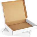 Eupako 13x10x2" White Shipping Boxes Corrugated Box Mailers 20 Pack Cardboard Shipping Boxes for Small Business, Mailing