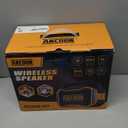 Speakers Bluetooth Wireless: 80W(Peak) Loud Speaker with Bass, 20H Playtime, IPX6 Waterproof, Large Jobsite Speakers for Work, Outdoor, Workshop, Garage, Portable Speaker with TWS (Black)