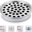 (Cup Tray) Silver Premium Communion Trays for Churches | Stainless Steel Communion Set, Supplies | 40 Cup Tray | Church Communion Ware Sets