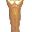 Fun Express Giant Inflatable Movie Buff Party Decoration 5 Feet Tall - Hollywood Theme Party Decorations for Movie Night, Red Carpet & Oscar Awards Celebrations | Premium Vinyl Movie Props