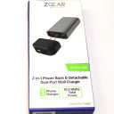 ZGEAR PB-U10KD02AAC-GY 10,000mAh High Capacity Power Battery Bank