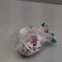 Baby Swaddle Blanket Newborn Girl Swaddle and Headband Set Purple Flowers Floral Print Wrap Shower Gift