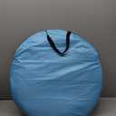 Beach Tent Toddlers Pool Tents Pop Up Portable Toys Sun shelter UV Protection Shade for Infant with Carry Bag (Blue)