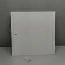 Gisafai 18 x 18 Inch Access Panel Wall Hole Cover Metal Drywall Access Door Electrical Panel Cover Plumbing White