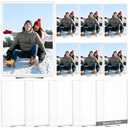 Weysat 12 Pcs 5 x 7 Inch Acrylic Picture Frame with Base Acrylic Photo Display Clear Free Standing Double Sided Clear Desktop Display for Home or Office Decor(Vertical)