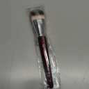 BK BEAUTY BRUSHES - 101 CONTOURED FOUNDATION BRUSH - Contoured Foundation Brush - Foundation Makeup Brushes - Face Brush For Liquid Or Cream Foundations