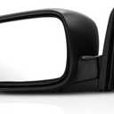 For Honda Accord 2003 2004 2005 2006 2007 Door Mirror Driver Side | Power | Non-Heated | Gloss | Coupe | For 76250-SDN-A01ZB | HO1320241