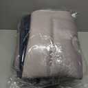 JoicyCo Large Dog Bed Soft Dog Crate Pad Mat 42 in Non-Slip Bottom Washable Dog Sleeping Mattress Pet Beds Cat Bed Kennel Pad, Dark Blue (42.0"L x 28.0"W x 1.2"Th)