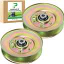 2 Pack 756-04522 Idler Pulley Replaces Cub Cadet 02005079, 756-3045, 756-3045A, 956-3045, 756-04522, Ariens Gravely 07351800, 07300015, 07300526, 07340100