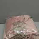 RYB HOME Girls Curtains for Bedroom, Back Tab Room Darkening Baby Kids Velvet Curtains 90 inches Long for Nursery, W 52 x L 90, 2 Panels Set (Dusty Pink)