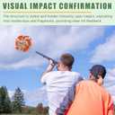 Silipull Biodegradable Clay Pigeons, 25/50/100 Pack Standard 110mm Clay Targets Refill, Skeet Targets Disks High-Visibility Target for Skeet & Trap Shooting, 4.33 x 0.98"