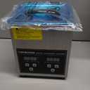 CREWORKS Professional Jewelry Cleaning Machine, 2L Jewelry Cleaning Ultrasonic Machine with Heater & Timer, Digital Sonic Cleaning Machine for Cleaning Denture Dental Irrigator Parts Retainer Glasses