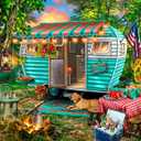 Springbok's 1000 Piece Jigsaw Puzzle Home Sweet Home - Grid Cut Pieces - Made in USA