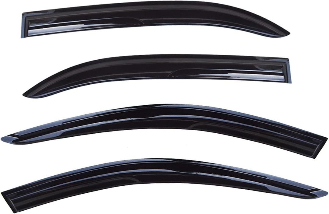 Window Visors Sun Rain Guards - Window Deflectors for Car 4-Pack Vent Shade Deflector Replacement for Corolla 2003-2008