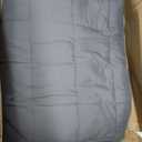 25 lbs weighted blanket Queen Size for Adults (60x 80, Grey) Cooling Heavy Blanket for Sleeping Perfect for 240-260 lbs, Winter Thick Breathable Blanket with Premium Glass Bead, Machine Washable