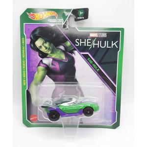 Hot Wheels Marvel She-Hulk Character Car Version New for 2023