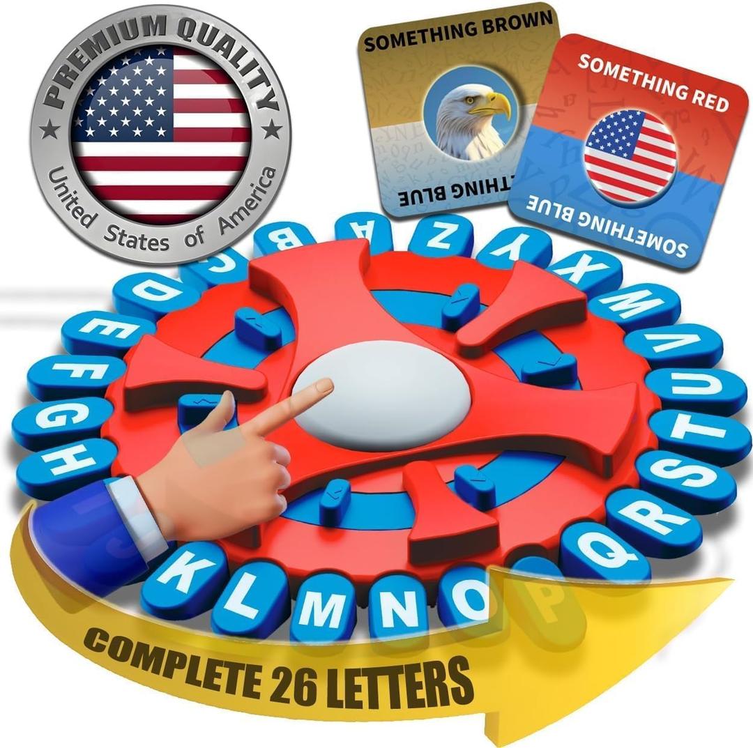 WORDSTORM Quick Family Word Game | 144 Challenge Categories | Party Game for Adults, Teens & Kids