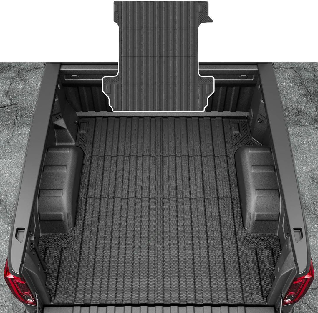 5.82FT Bed Mat Compatible with 2019-2025 Chevy Silverado GMC Sierra 1500 Truck Bed Liner Replacement for 2019-2025 Chevy Silverado Accessories(Bed Mat)