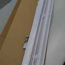 Cordless Light Filtering Mini Blinds for Indoor Windows - 34 Inch Width, 64 Inch Length, 1" Slat Size - Pearl White - Cordless GII Morningstar Window Blinds for Interior by Achim Home Decor