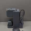 Tastyle Single Serve Coffee Maker, Iced and Hot Coffee Machine for K Cup & Grounds, Compact Design, 40oz Removable Water Reservoir, 6 to 24 Oz Brew Sizes, Fits 7.3" Travel Mug, Gray